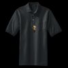 Heavyweight Cotton Pique Polo with Pocket Thumbnail