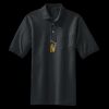 Heavyweight Cotton Pique Polo with Pocket Thumbnail