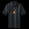 Heavyweight Cotton Pique Polo with Pocket Thumbnail