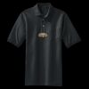 Heavyweight Cotton Pique Polo with Pocket Thumbnail