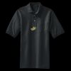 Heavyweight Cotton Pique Polo with Pocket Thumbnail