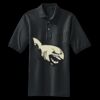 Heavyweight Cotton Pique Polo with Pocket Thumbnail