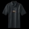 Heavyweight Cotton Pique Polo with Pocket Thumbnail