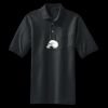Heavyweight Cotton Pique Polo with Pocket Thumbnail