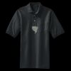 Heavyweight Cotton Pique Polo with Pocket Thumbnail