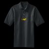 Heavyweight Cotton Pique Polo with Pocket Thumbnail