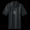 Heavyweight Cotton Pique Polo with Pocket Thumbnail