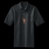 Heavyweight Cotton Pique Polo with Pocket Thumbnail