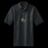 Heavyweight Cotton Pique Polo with Pocket Thumbnail