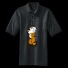 Heavyweight Cotton Pique Polo with Pocket Thumbnail