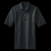Heavyweight Cotton Pique Polo with Pocket Thumbnail