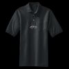 Heavyweight Cotton Pique Polo with Pocket Thumbnail