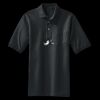Heavyweight Cotton Pique Polo with Pocket Thumbnail