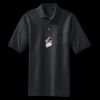 Heavyweight Cotton Pique Polo with Pocket Thumbnail