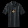Heavyweight Cotton Pique Polo with Pocket Thumbnail