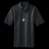 Heavyweight Cotton Pique Polo with Pocket Thumbnail