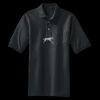 Heavyweight Cotton Pique Polo with Pocket Thumbnail