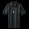 Heavyweight Cotton Pique Polo with Pocket Thumbnail