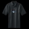 Heavyweight Cotton Pique Polo with Pocket Thumbnail