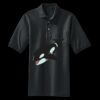 Heavyweight Cotton Pique Polo with Pocket Thumbnail
