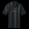 Heavyweight Cotton Pique Polo with Pocket Thumbnail