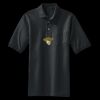 Heavyweight Cotton Pique Polo with Pocket Thumbnail