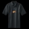 Heavyweight Cotton Pique Polo with Pocket Thumbnail