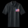Heavyweight Cotton Pique Polo with Pocket Thumbnail