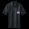 Heavyweight Cotton Pique Polo with Pocket Thumbnail