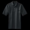 Heavyweight Cotton Pique Polo with Pocket Thumbnail