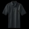 Heavyweight Cotton Pique Polo with Pocket Thumbnail