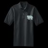 Heavyweight Cotton Pique Polo with Pocket Thumbnail