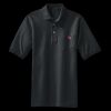 Heavyweight Cotton Pique Polo with Pocket Thumbnail