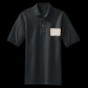 Heavyweight Cotton Pique Polo with Pocket Thumbnail
