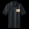 Heavyweight Cotton Pique Polo with Pocket Thumbnail