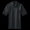 Heavyweight Cotton Pique Polo with Pocket Thumbnail