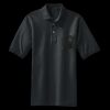 Heavyweight Cotton Pique Polo with Pocket Thumbnail