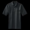 Heavyweight Cotton Pique Polo with Pocket Thumbnail