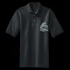 Heavyweight Cotton Pique Polo with Pocket Thumbnail