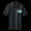 Heavyweight Cotton Pique Polo with Pocket Thumbnail