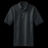Heavyweight Cotton Pique Polo with Pocket Thumbnail