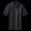 Heavyweight Cotton Pique Polo with Pocket Thumbnail