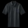 Heavyweight Cotton Pique Polo with Pocket Thumbnail