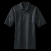 Heavyweight Cotton Pique Polo with Pocket Thumbnail