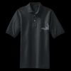 Heavyweight Cotton Pique Polo with Pocket Thumbnail