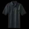 Heavyweight Cotton Pique Polo with Pocket Thumbnail