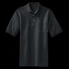 Heavyweight Cotton Pique Polo with Pocket Thumbnail