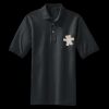 Heavyweight Cotton Pique Polo with Pocket Thumbnail