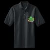 Heavyweight Cotton Pique Polo with Pocket Thumbnail