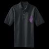 Heavyweight Cotton Pique Polo with Pocket Thumbnail